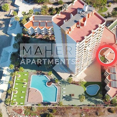 Cozy 1St Sea Line Apartment In The Quiet Area Los Cristianos  Buitenkant foto