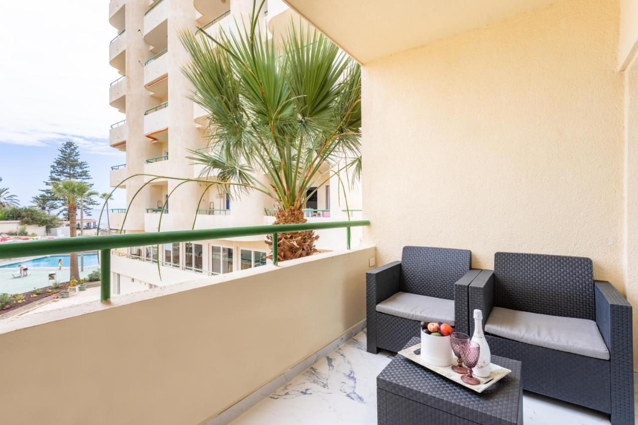 Cozy 1St Sea Line Apartment In The Quiet Area Los Cristianos  Buitenkant foto