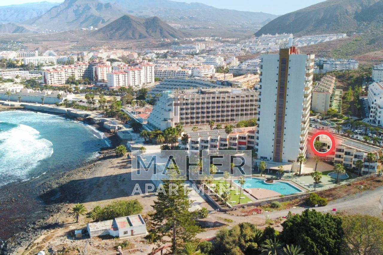 Cozy 1St Sea Line Apartment In The Quiet Area Los Cristianos  Buitenkant foto