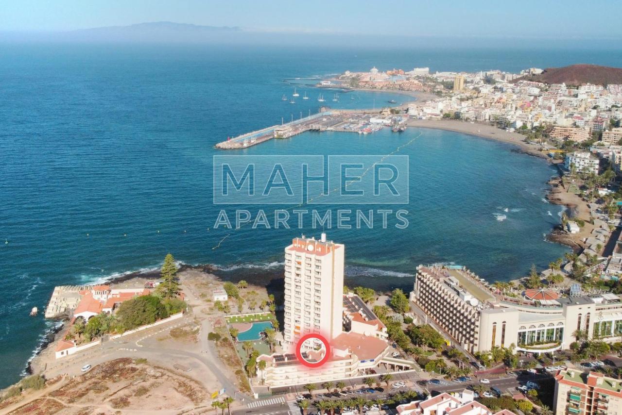 Cozy 1St Sea Line Apartment In The Quiet Area Los Cristianos  Buitenkant foto